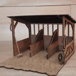 L'écurie à construire