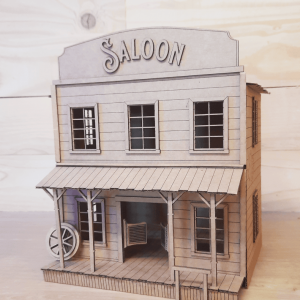 Le saloon à construire